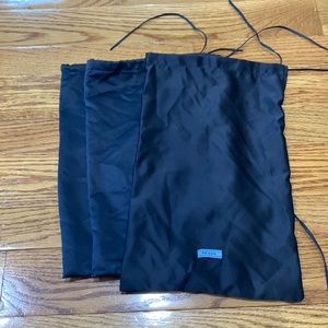 3 silk Prada dust bags
